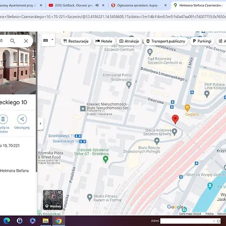 Apartment Luksusowy Przy Dworcu Szczecin