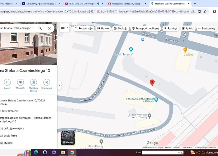 Luksusowy Przy Dworcu Apartament *